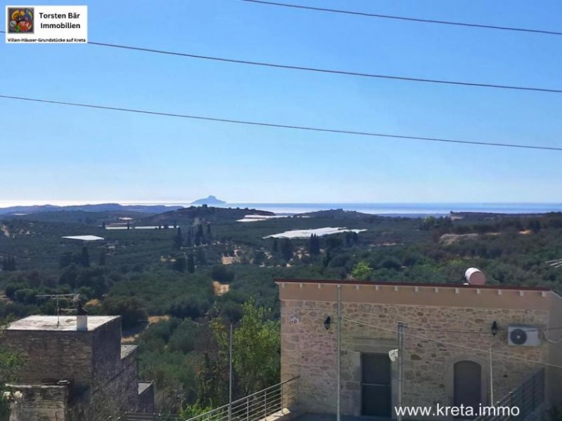 Galia Charmantes, renovierungsbedürftiges Haus mit Meerblick in Galia, Kreta Haus kaufen